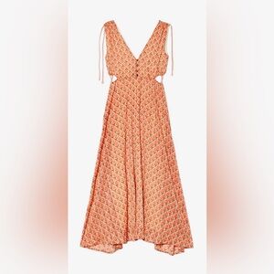 Nekane/NKN Lincoln side cut-out midi sleeveless dress. Small